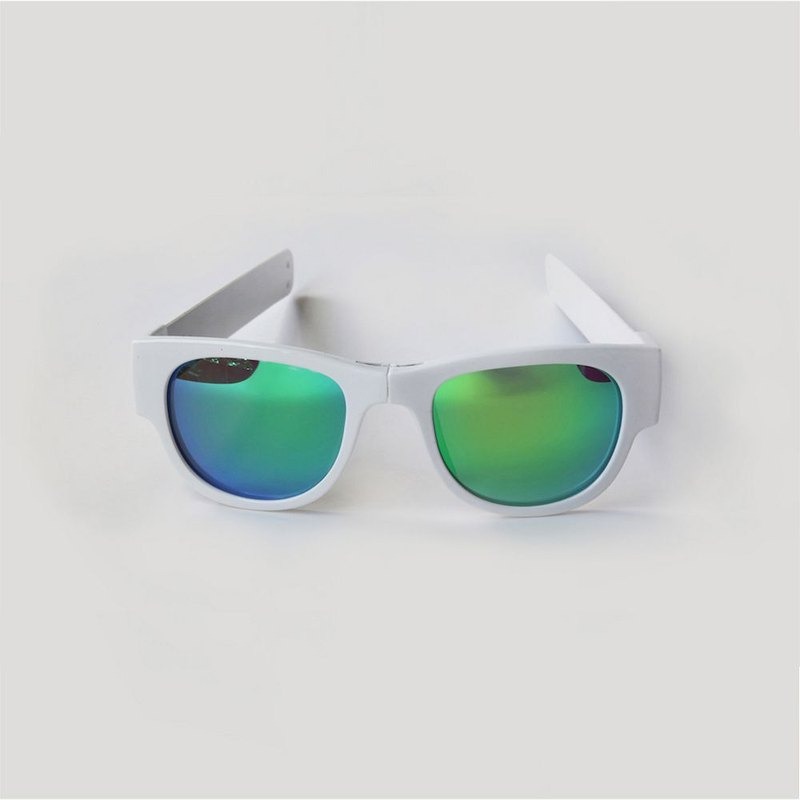 【紐西蘭Slapsee Pro】偏光太陽眼鏡 - 映雪白 絕不掉落